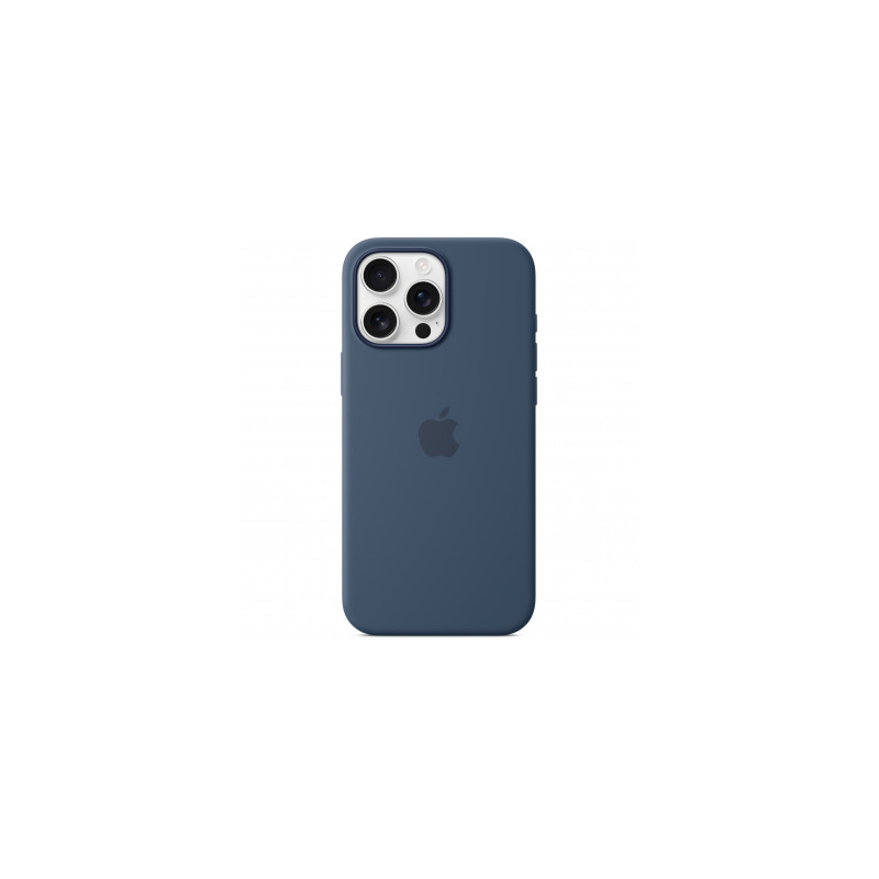 Apple MYYK3ZM/A Silicone Case avec MagSafe for Apple iPhone 16 Pro - Denim